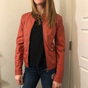 SOLD ❤️ Vegan Leather Jacket